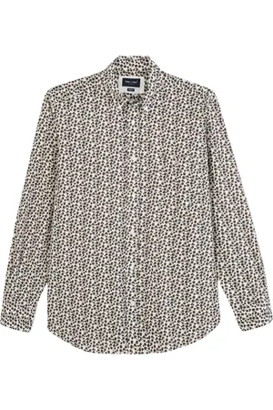 Eden Park Skjorte, Herre, Grå, 2XL, Bomuld, Skjorter