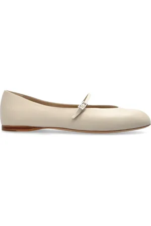 Max Mara Sko, Dame, , 40 EU, Læder, Læder Ballerina Sko