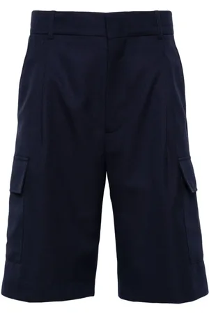 Drôle de Monsieur Shorts, Herre, Blå, M, Twill Weave Shorts