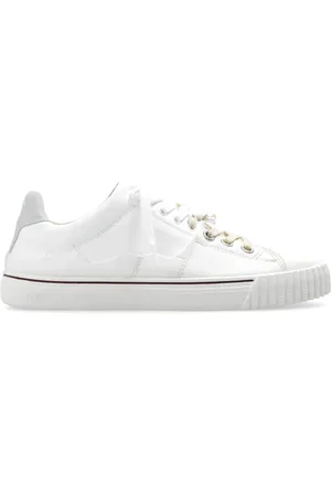 Maison Margiela Sko, Dame, Hvid, 39 EU, Læder, New Evolution Sneakers