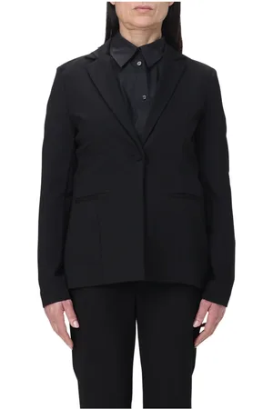 Maliparmi Jakke, Dame, Sort, M, Uld, Giacca Milano STI Blazer