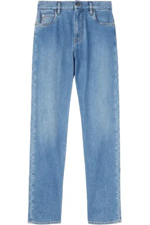 Loro Piana Jeans, Herre, Blå, W36, Denim, Luksuriøst Bløde Denim Bukser