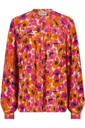 Fabienne Chapot Bluser & Skjorter, Dame, Lyserød, S, Uld, Resa Bluse