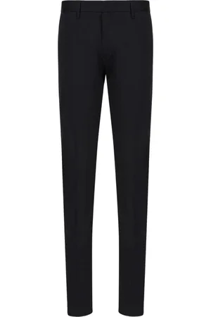 Emporio Armani Bukser, Herre, Blå, L, Bomuld, Chino Bukser