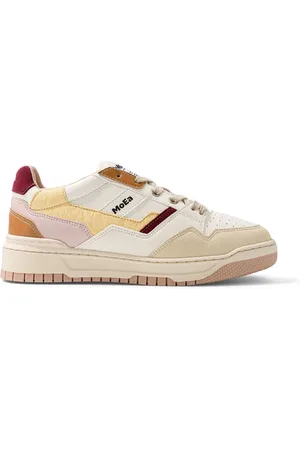 MOEA Sko, Dame, Flerfarvet, 38 EU, Læder, Veganske Sneakers Corn X Ananas