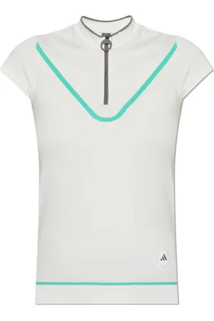 adidas Top, Dame, Hvid, L, Polyester, Top med logo