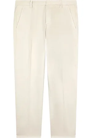 Dondup Bukser, Herre, , W34, Bomuld, Slim Chino Bukser Sand