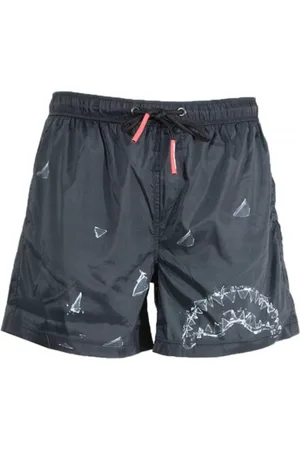 Sprayground Badetøj, Herre, Sort, XL, Uld, Nero Sp490Unica Swimwear