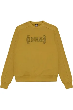 Colmar Sweathshirts & Hoodies, Herre, Gul, 2XL, Uld, Trænings T-shirt