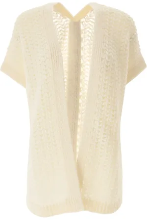 LIVIANA CONTI Strik, Dame, , S, Uld, Cream Cardigan