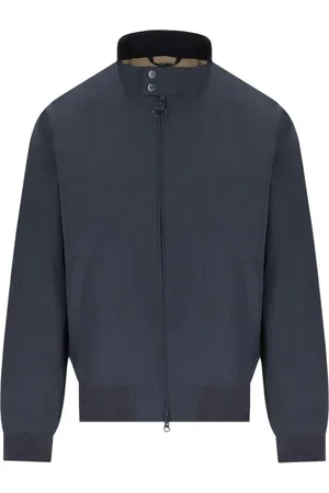 Barbour Jakke, Herre, Blå, S, Nylon, Marineblå Casual Jakke