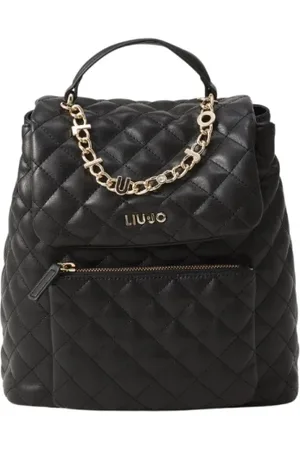 Liu Jo Taske, Dame, Sort, ONE SIZE, Uld, Quilted ECS M Rygsæk