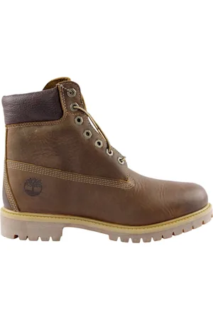 Timberland Sko, Herre, Brun, 45 EU, Læder, Vandtætte Snørestøvler