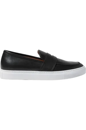 Scarosso Sko, Herre, Sort, 41 EU, Læder, Håndlavede Platform Sneakers