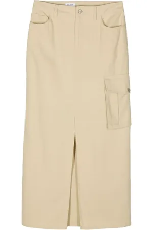 Filippa K Nederdel, Dame, , M, Crepe Cargo Nederdel