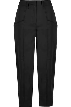 Bomboogie Bukser, Dame, Sort, 2XS, Bomuld, Balloon Fit Cargobukser