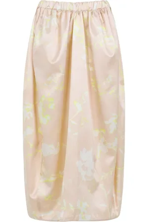 Fabiana Filippi Nederdel, Dame, , 2XS, Cipria Midi Skirt