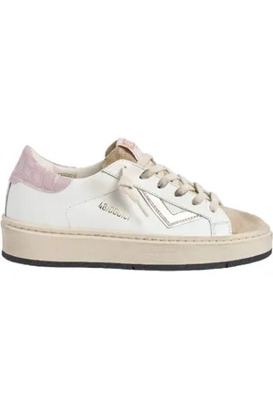 4b12 Sko, Dame, Hvid, 38 EU, Læder, Evo Sneakers