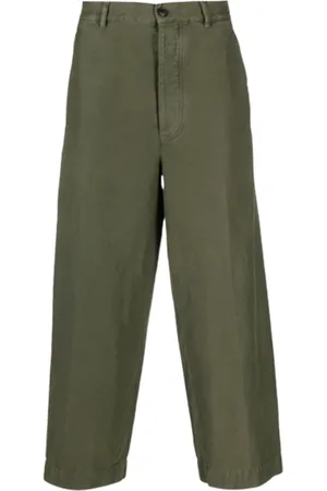 DRIES VAN NOTEN Bukser, Herre, Grøn, W31, Uld, PIP GD Bukser
