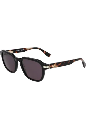 Lacoste Tilbehør, Herre, Sort, 52 MM, Uld, Stilfulde solbriller