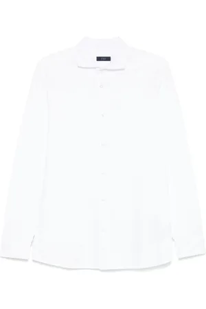 FAY Top, Herre, Hvid, XL, Bomuld, Hvid Polo Shirt