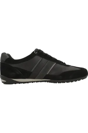 Geox Sko, Herre, Sort, 41 EU, Uld, Stilfulde Sneakers til Mænd og Kvinder