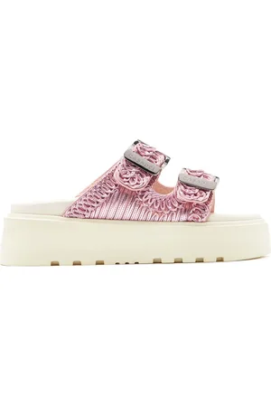 Casadei Sko, Dame, Lyserød, 39 EU, Tyl, Birky Ale Slides