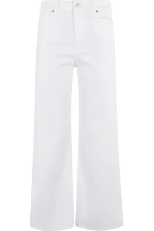 Paige Jeans, Dame, Hvid, W29, Solcreme Beskyttelse til Udendørs Aktiviteter