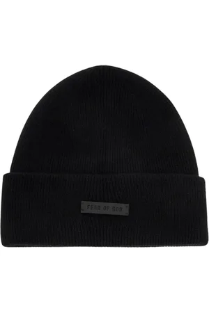 FEAR OF GOD Tilbehør, unisex, Sort, ONE SIZE, Cashmere, Cashmere Beanie Hue