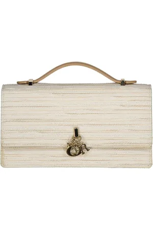 Dior Taske, Dame, , ONE SIZE, Uld, Mini Skuldertaske med Lægflap
