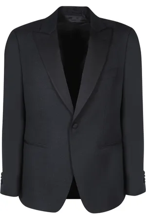 LARDINI Jakke, Herre, Sort, M, Uld, Sort Smokingjakke