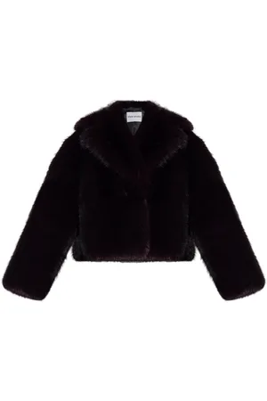 Stand Studio Jakke, Dame, Lilla, M, Faux Fur, Shearling Coat Samara