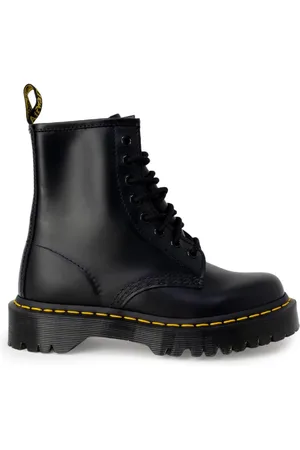 Dr. Martens Sko, Dame, Sort, 37 EU, Læder, Sort læder ankelstøvle