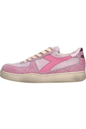 Diadora Sko, Dame, Lyserød, 37 EU, Læder, Heritage Sneakers