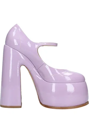 Casadei Sko, Dame, Lilla, 37 EU, Læder, With Heel Lilac
