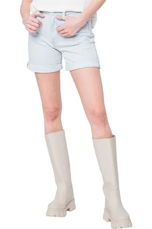 Calvin Klein Shorts, Dame, Blå, W32, Denim, Short Denim Jeans