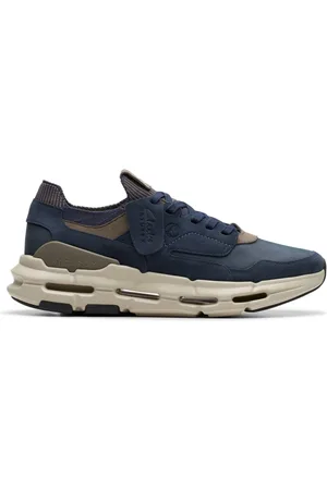 Clarks Sko, Herre, Blå, 40 EU, Comfort Walking Sneaker