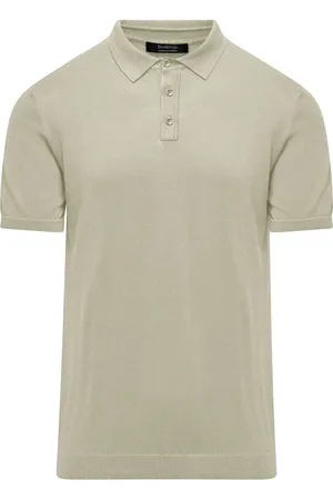 Bomboogie Strik, Herre, Grøn, XL, Bomuld, Bomulds Polo Sweater