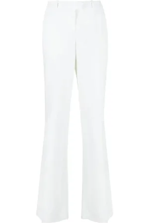 Etro Bukser, Dame, Hvid, S, Polyester, Wide Bukser