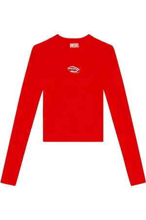Diesel Strik, Dame, Rød, M, Uld, Pullover