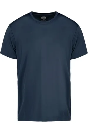 Bomboogie Top, Herre, Blå, M, Herre T-shirt i strækbar teknisk jersey