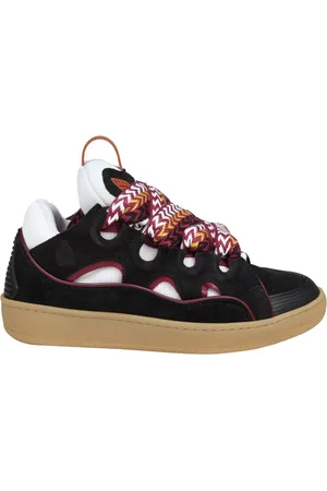 Lanvin Sko, Herre, Sort, 44 EU, Læder, Læder Sneakers
