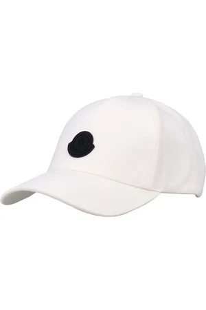 Moncler Tilbehør, Herre, Hvid, ONE SIZE, Bomuld, Baseball Cap