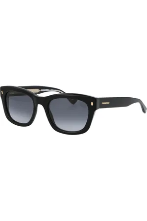Dsquared2 Tilbehør, Herre, Sort, 52 MM, Uld, Stilfulde solbriller