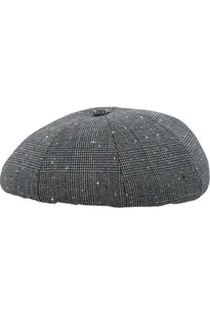 Dior Tilbehør, Herre, Grå, M, Uld, Button Detail Beret