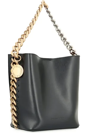 Stella McCartney Taske, Dame, Sort, ONE SIZE, Uld, Frayme Bucket Bag