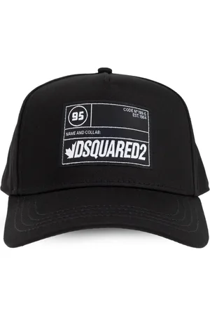 Dsquared2 Tilbehør, Herre, Sort, ONE SIZE, Bomuld, Baseball Cap