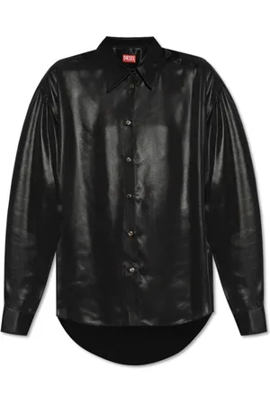 Diesel Bluser & Skjorter, Dame, Sort, M, Polyester, Shirt S-Simply-C-Wn-Q1