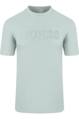 Guess Top, Herre, Grøn, XS, Bomuld, Alphy Kortærmet T-shirt