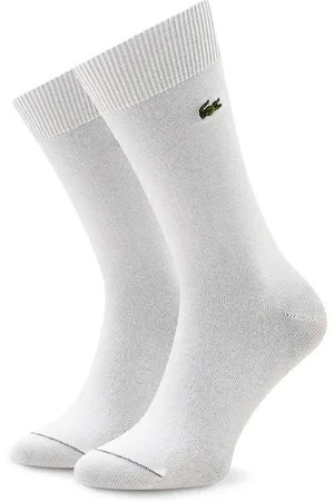 Lacoste Undertøj, Dame, Hvid, M, Bomuld, Høje Unisex Sokker